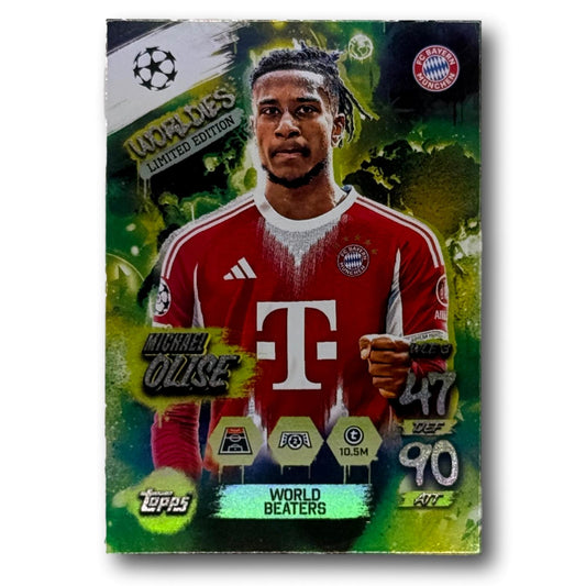Topps Match Attax 2025/26 - Worldies Limited Edition - Michael Olise
