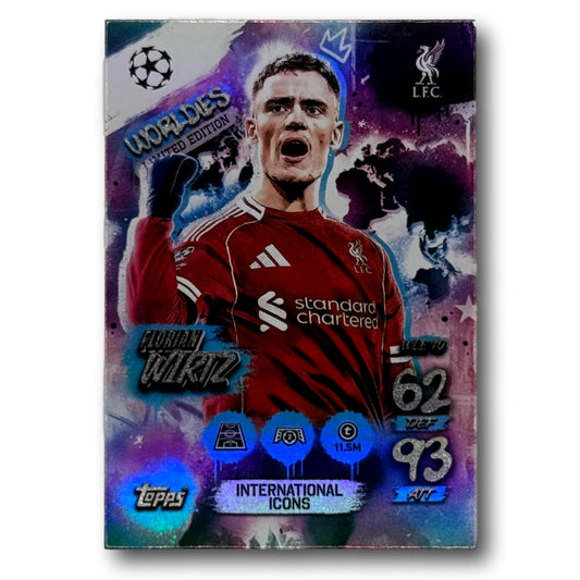 Topps Match Attax 2025/26 - Worldies Limited Edition - Florian Wirtz