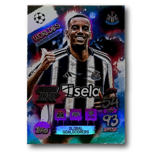 Topps Match Attax 2025/26 - Worldies Limited Edition - Alexander Isak