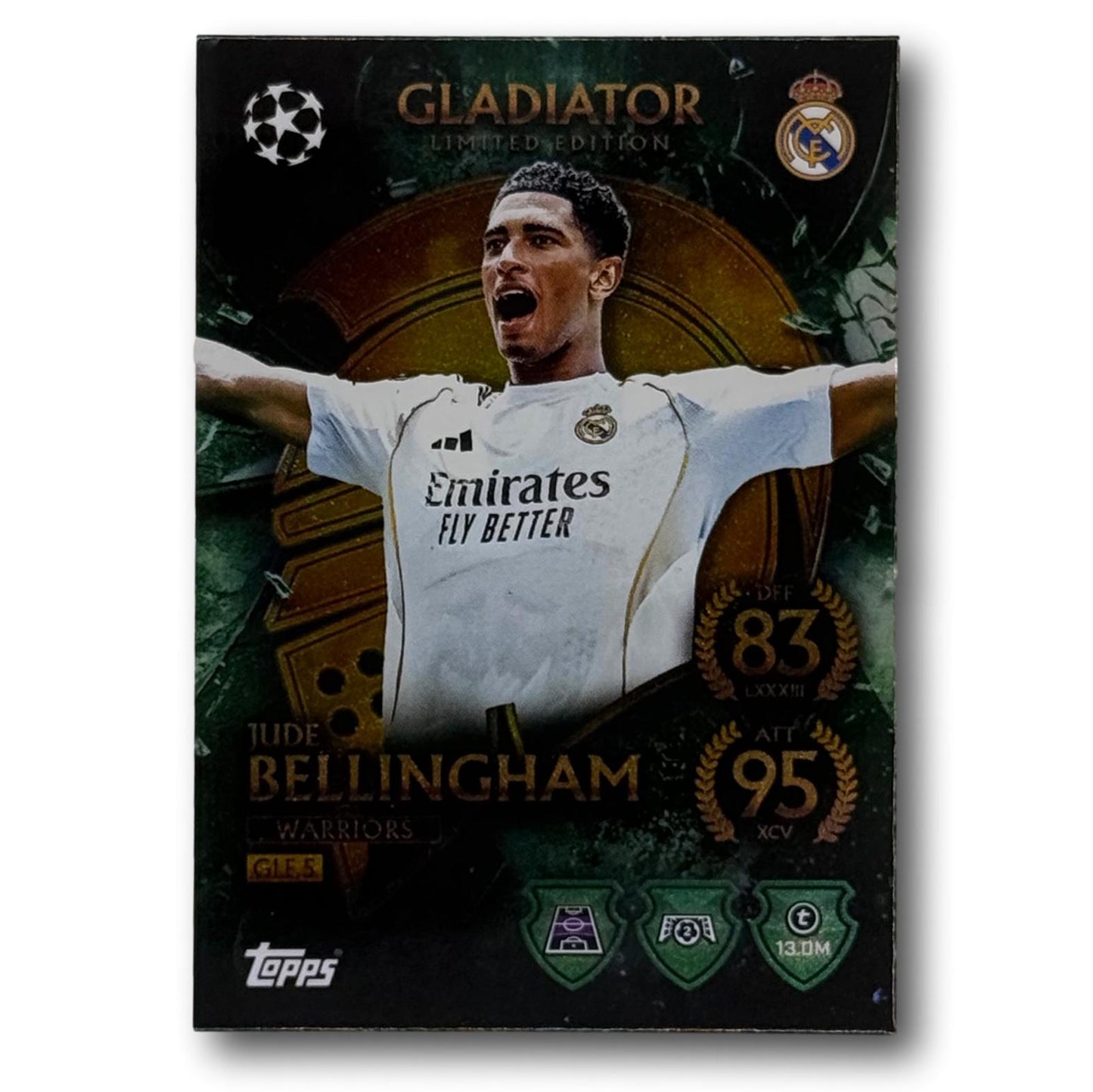 Topps Match Attax 2025/26 - Gladiator Limited Edition - Jude Bellingham