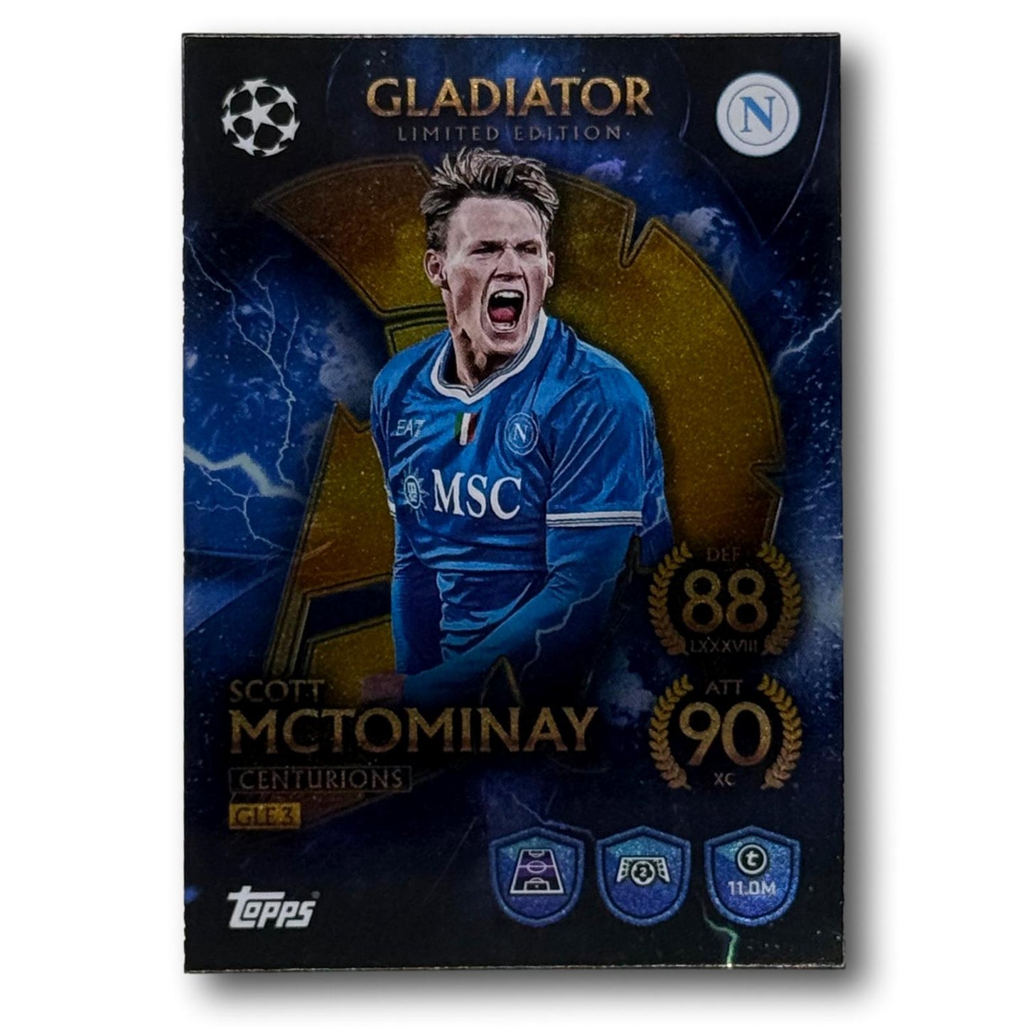 Topps Match Attax 2025/26 - Gladiator Édition Limitée - Scott McTominay