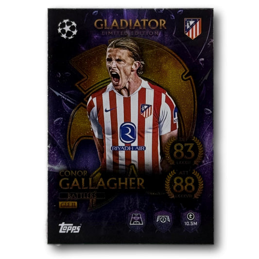 Topps Match Attax 2025/26 - Gladiator Limited Edition - Conor Gallagher