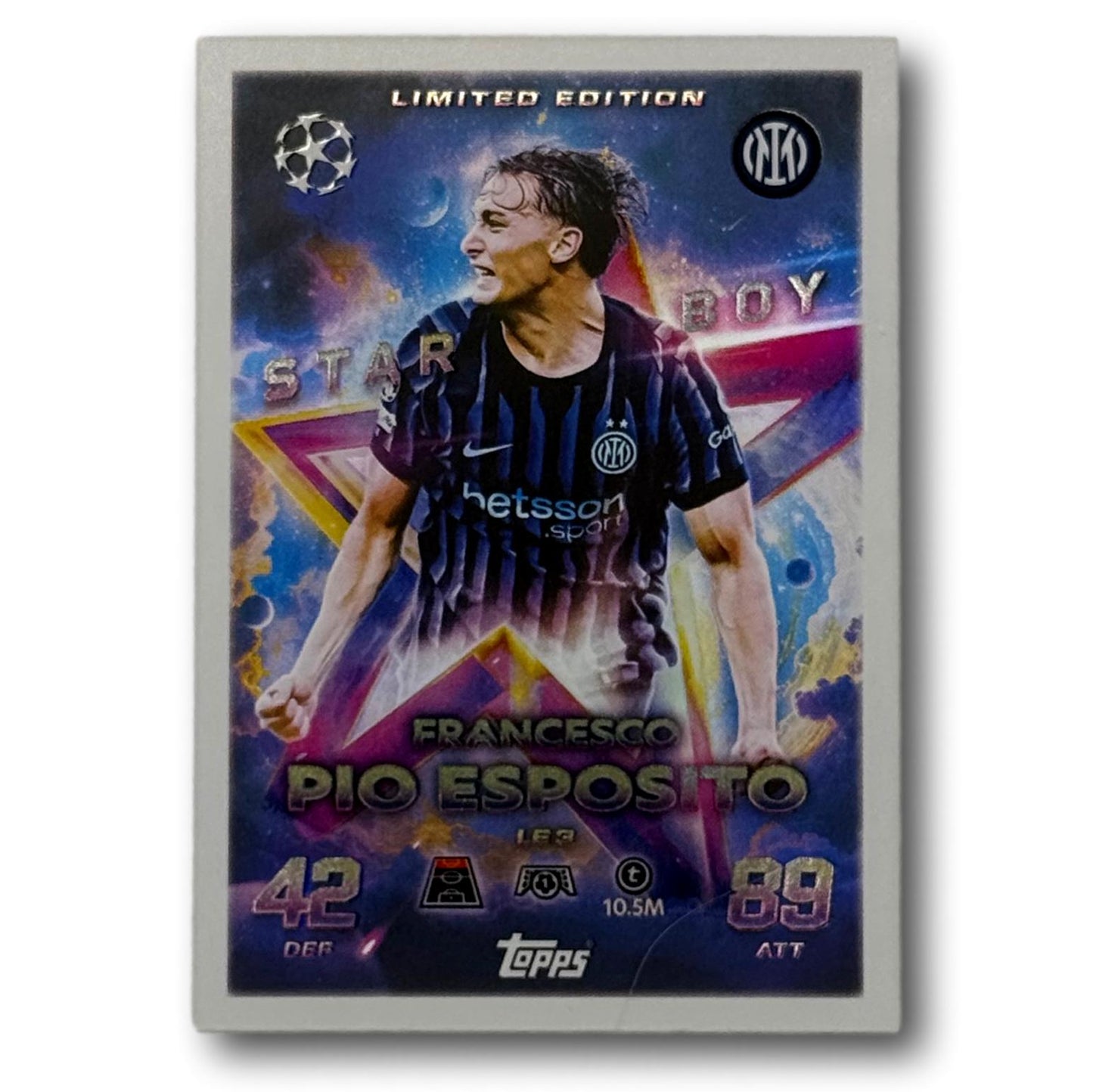 Topps Match Attax 2025/26 - Star Boy Édition Limitée - João Neves