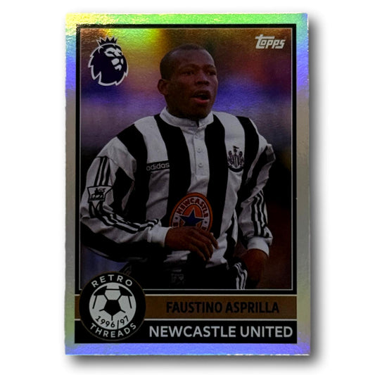 Topps Premier League 2025/26 - Retro Threads - Faustino Asprilla