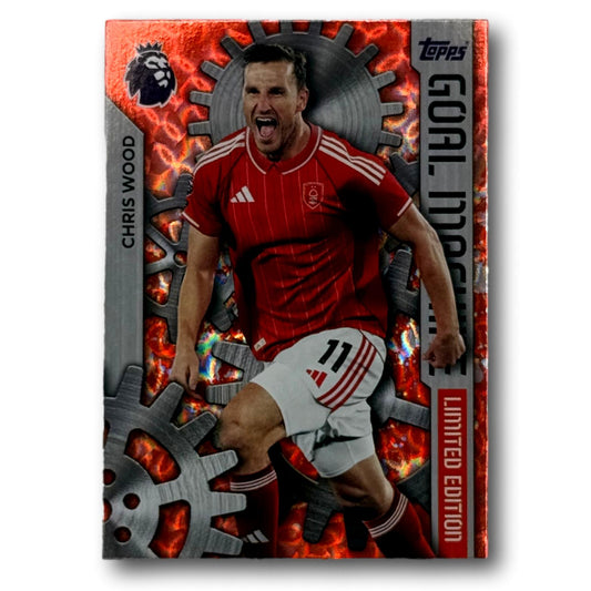 Topps Premier League 2025/26 - Goal Machine - Chris Wood