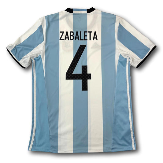 Argentinien - 2016-17 - Heim - L - adidas - Zabaleta #4