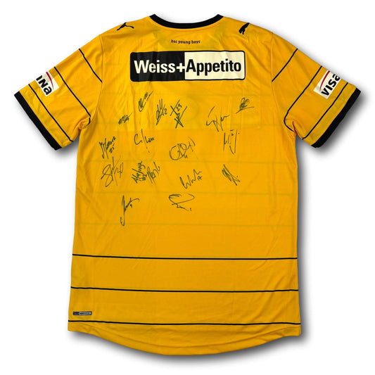BSC Young Boys - 2011-12 - Home - L - Puma - signed