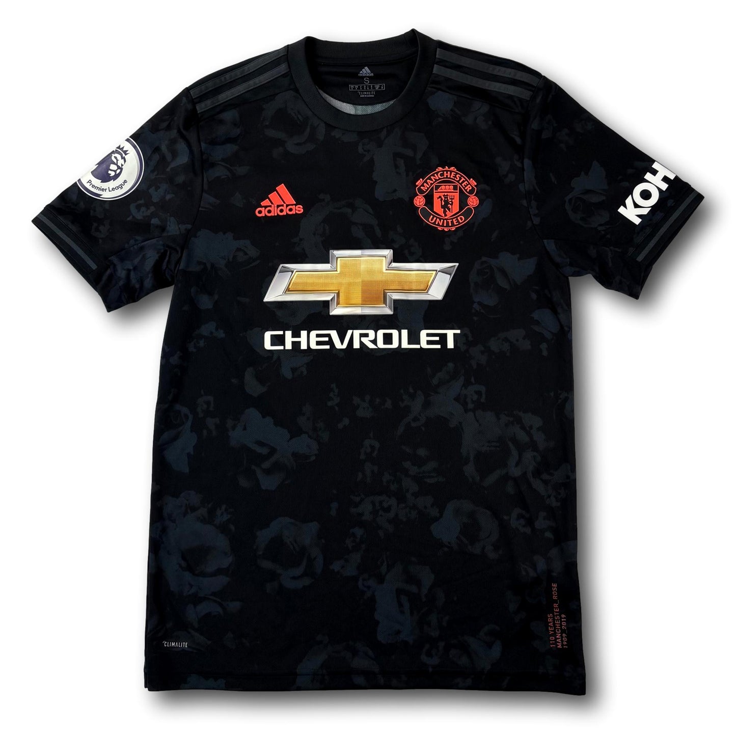 Manchester United - 2019-20 - Extérieur - Taille S - adidas - B. Fernandes n° 18