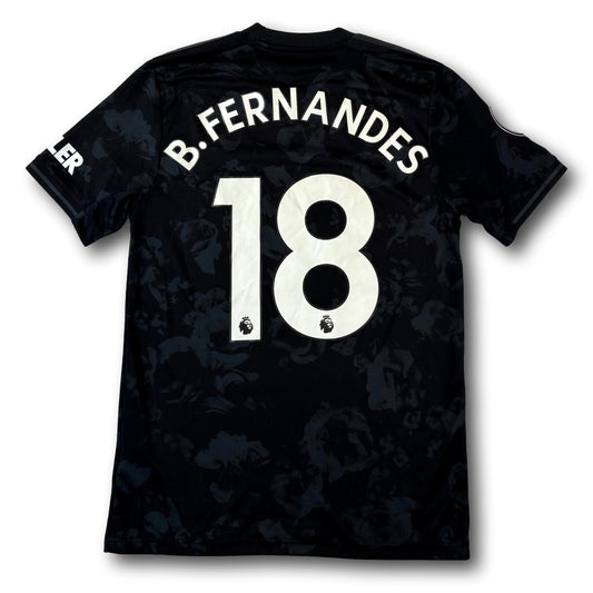 Manchester United - 2019-20 - Extérieur - Taille S - adidas - B. Fernandes n° 18