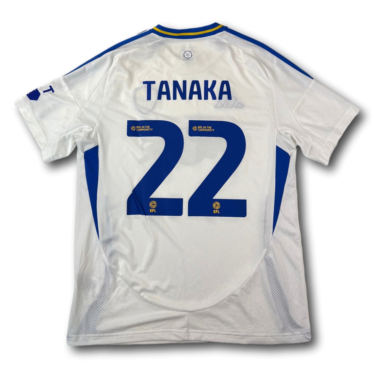 Leeds United - 2024-25 - Home - L - adidas - Tanaka #22