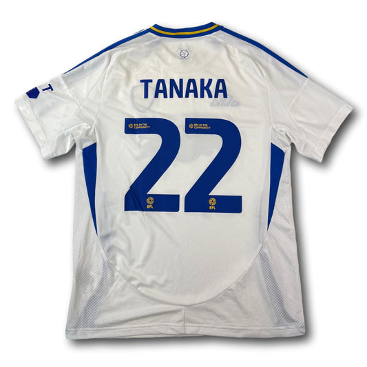 Leeds United - 2024-25 - Home - L - adidas - Tanaka #22