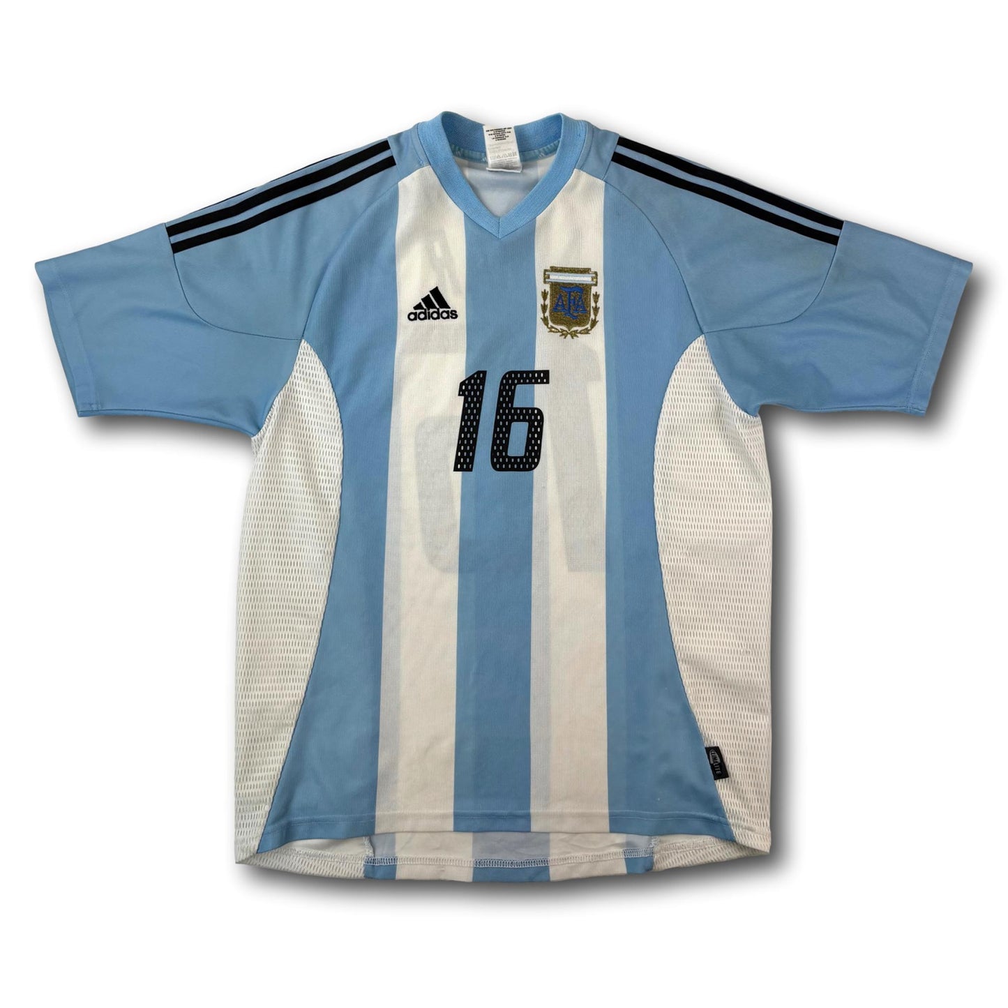 Argentinien - 2002-04 - Heim - M - adidas - Aimar #16
