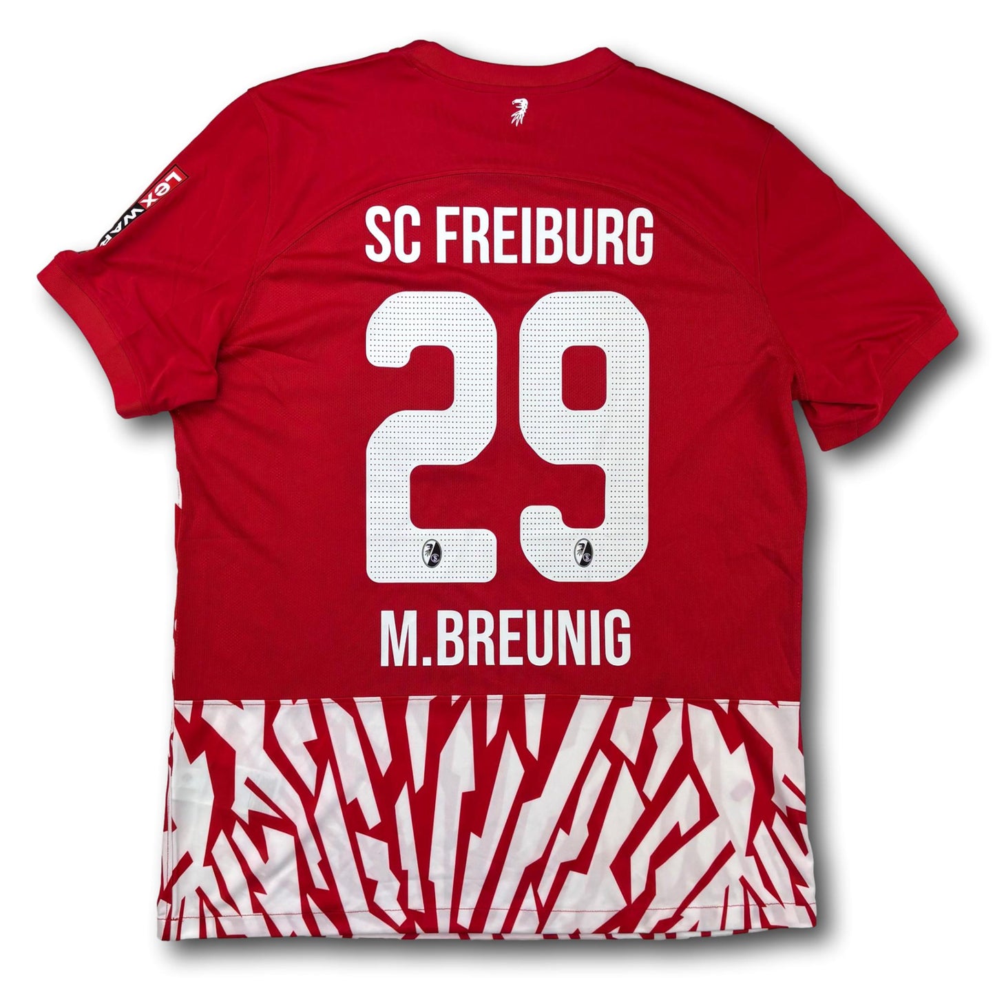 SC Freiburg - 2023-24 - Matchworn - Home - XL - Nike - M. Breunig #29