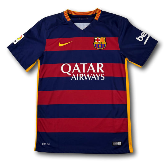 FC Barcelona - 2015-16 - Home - S - Nike - Pique #3