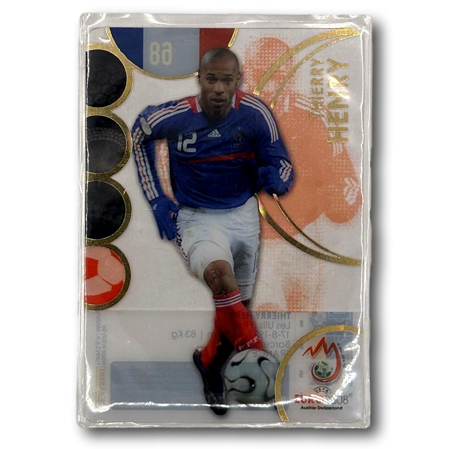 UEFA Euro 2008 - Golden Ultra Card - Thierry Henry