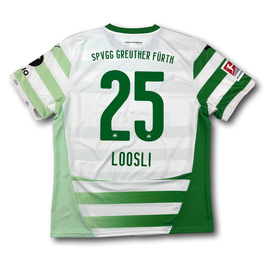 Greuther Fürth - 2024-25 - Matchworn - Home - L - Puma - Loosli #25
