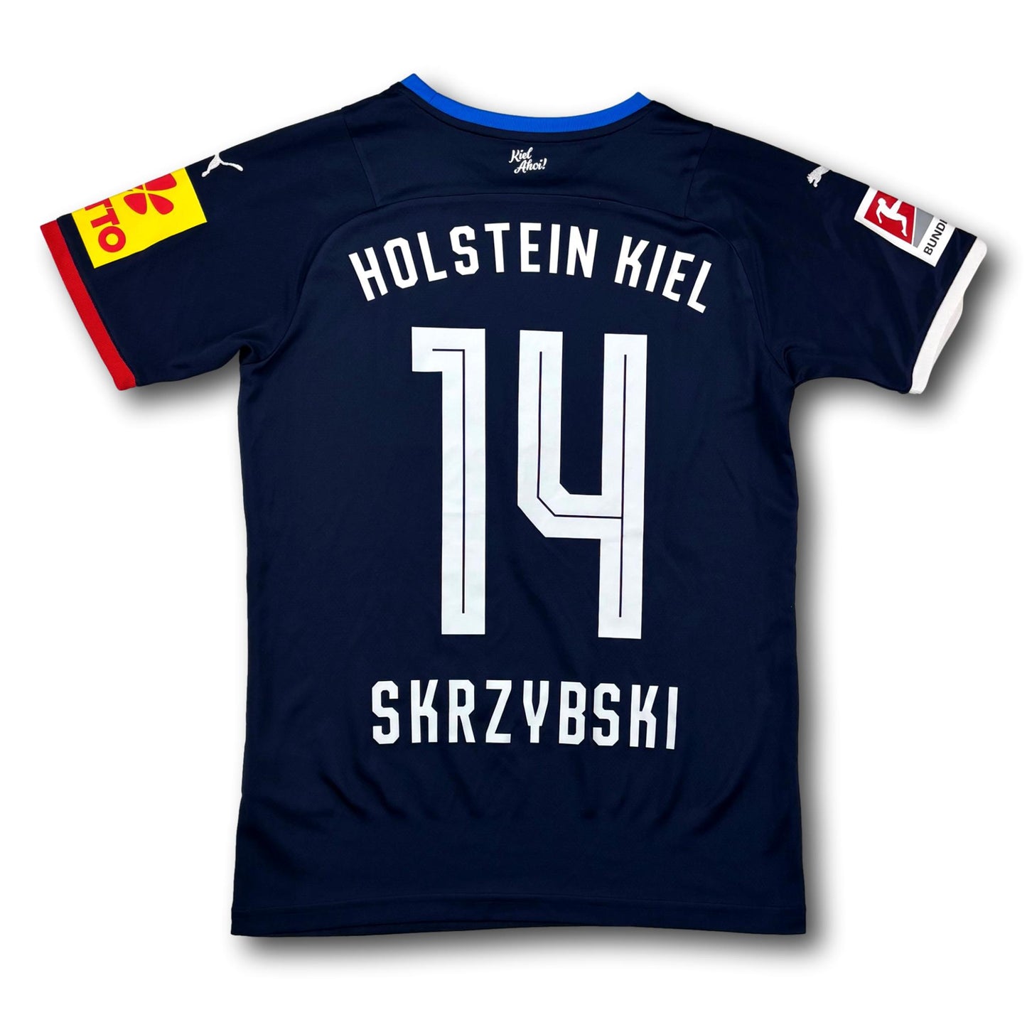 Holstein Kiel - 2021-11 - Matchworn - Home - S - Puma - Skezybski #14