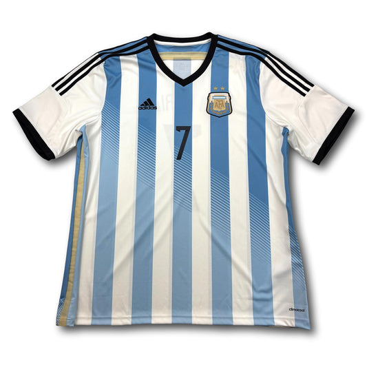Argentina - 2014 - Home - XXL - adidas - Di Maria #7