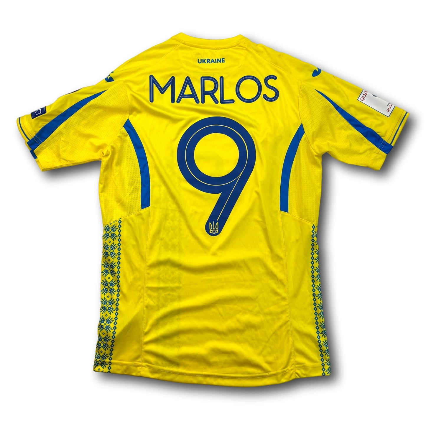 Ukraine - 2017-18 - Porté en match - Domicile - S - Joma - Marlos #9