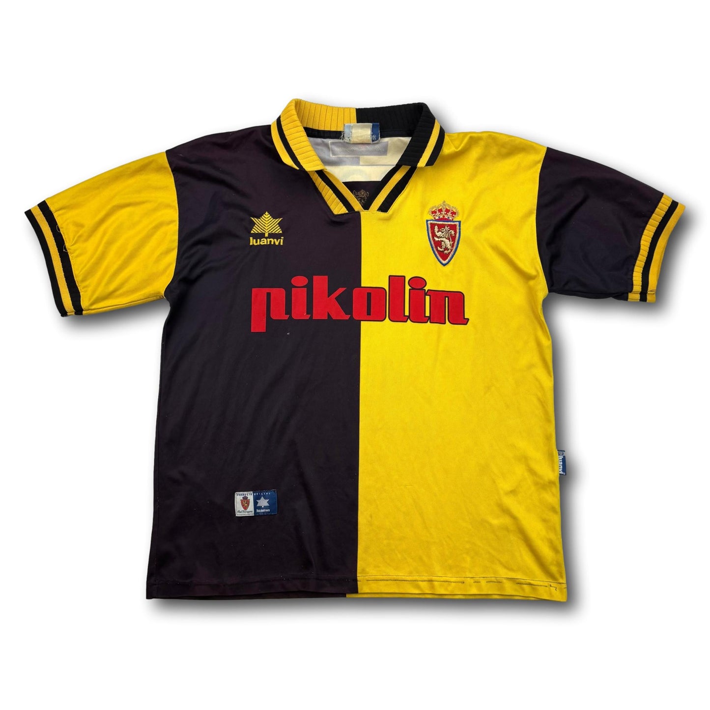 Real Zaragoza - 1999-2001 - Away - M - Luanvi - Rebosio #3