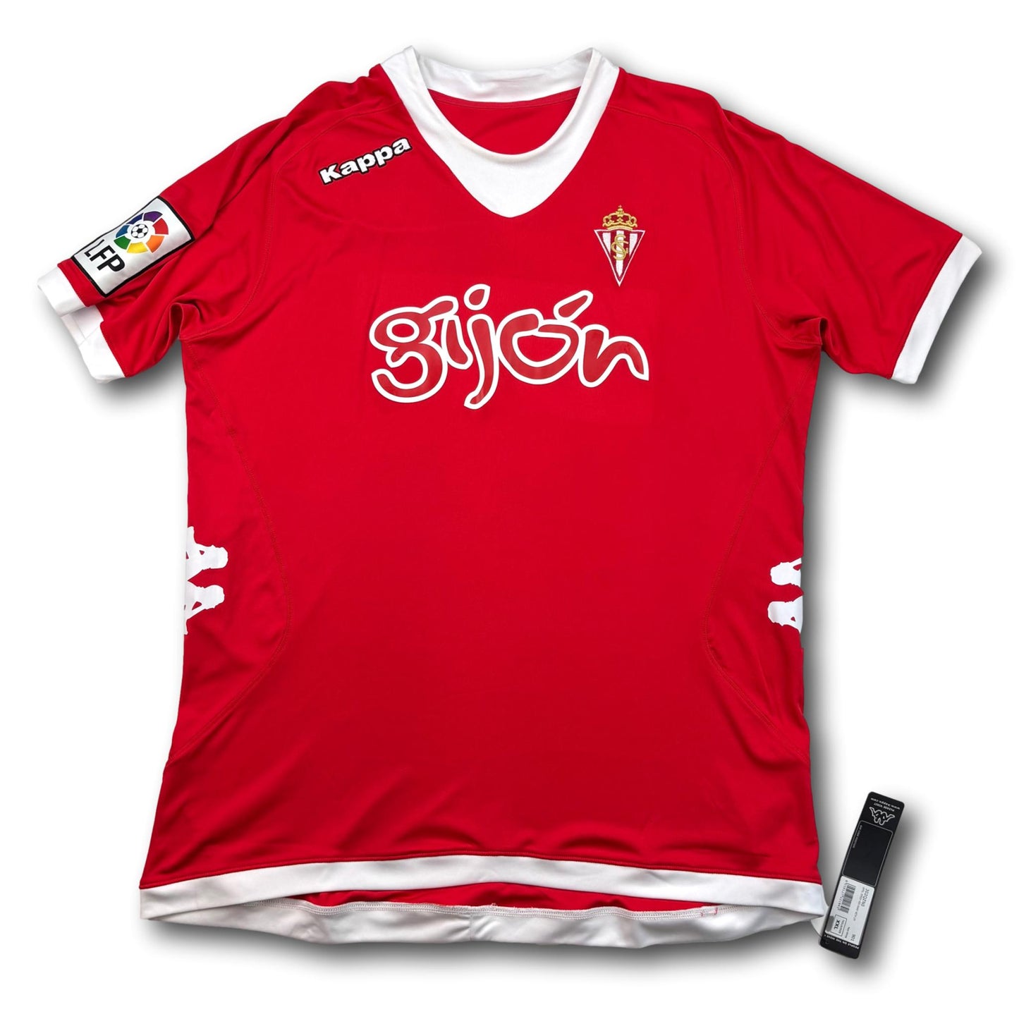 Sporting Gijón - 2012-13 - Away - XXL - Kappa - J. Casquero #7