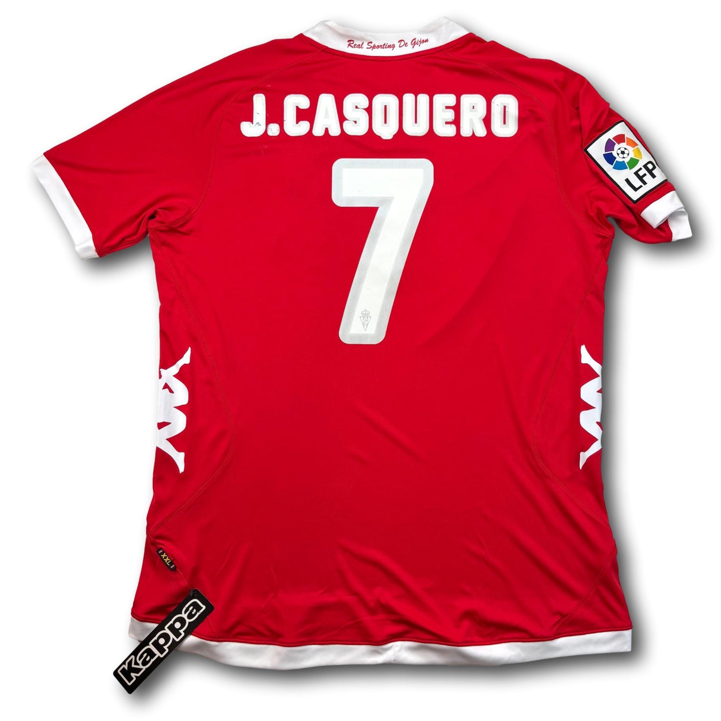 Sporting Gijón - 2012-13 - Away - XXL - Kappa - J. Casquero #7