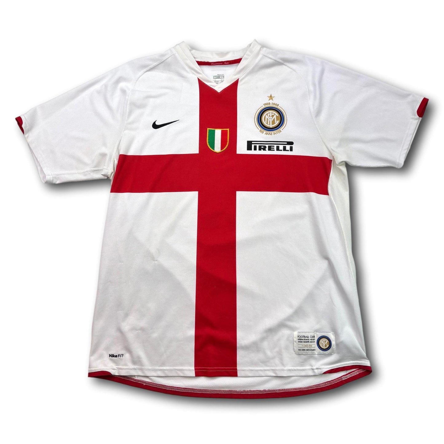 Inter Milan - 2007-08 - Extérieur - XL - Nike - J. Zanetti #4