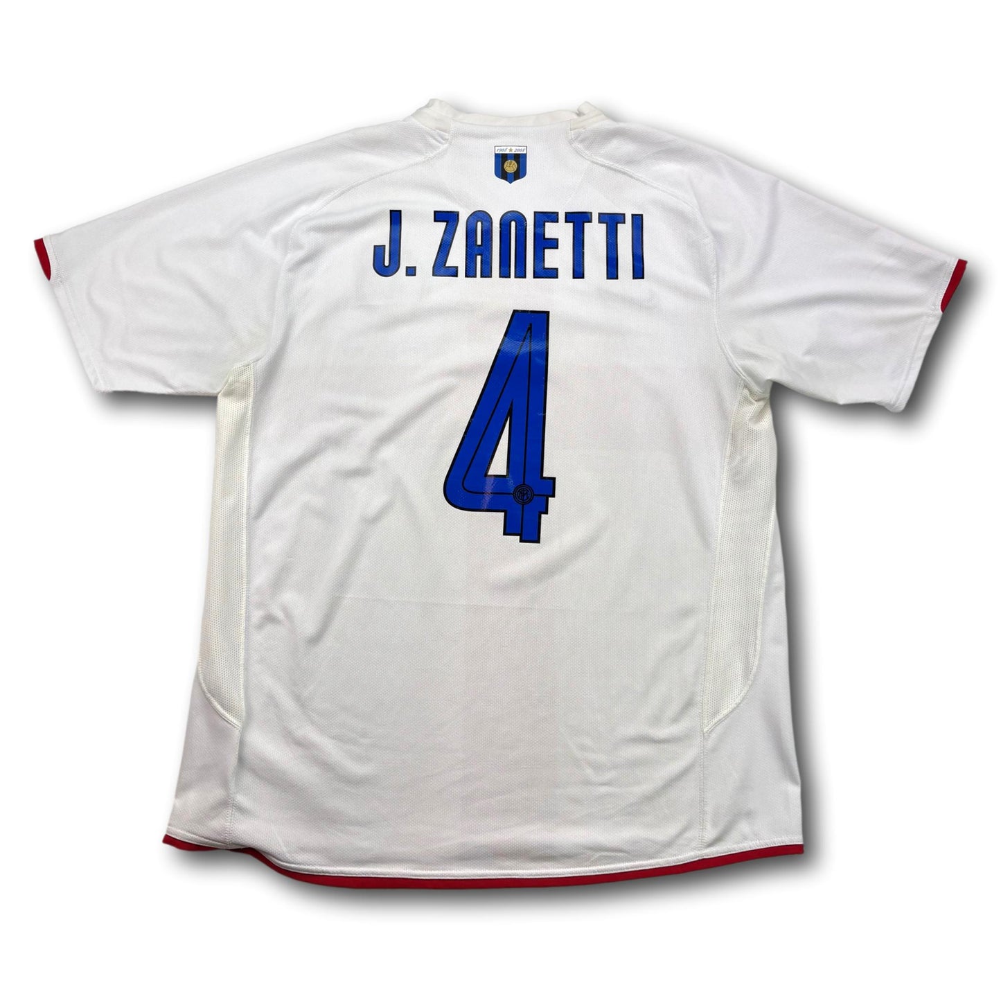 Inter Milan - 2007-08 - Extérieur - XL - Nike - J. Zanetti #4