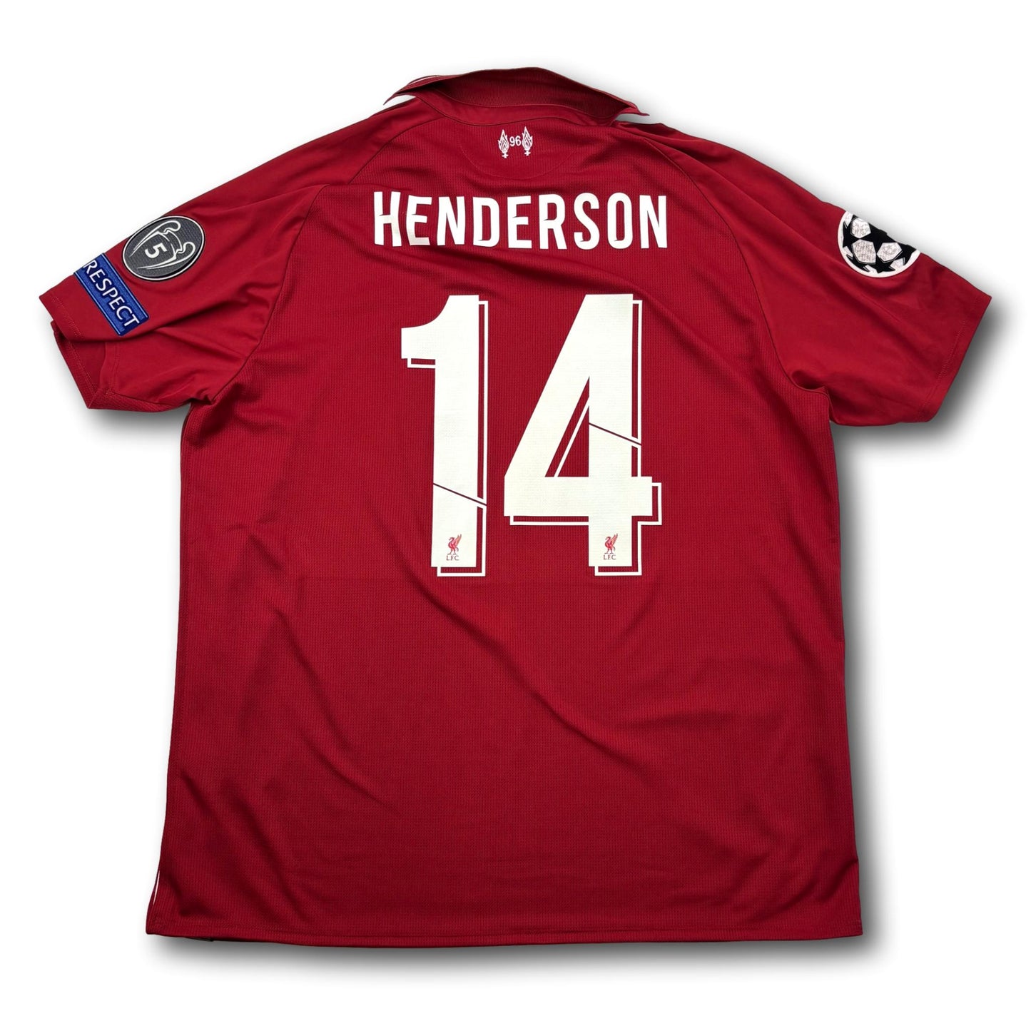 Liverpool FC - 2018-19 - Home - XL - New Balance - Henderson #14