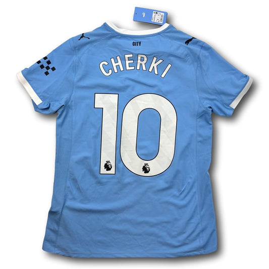 Manchester City - 2025-26 - Authentique - Domicile - XS - Puma - Cherki #10