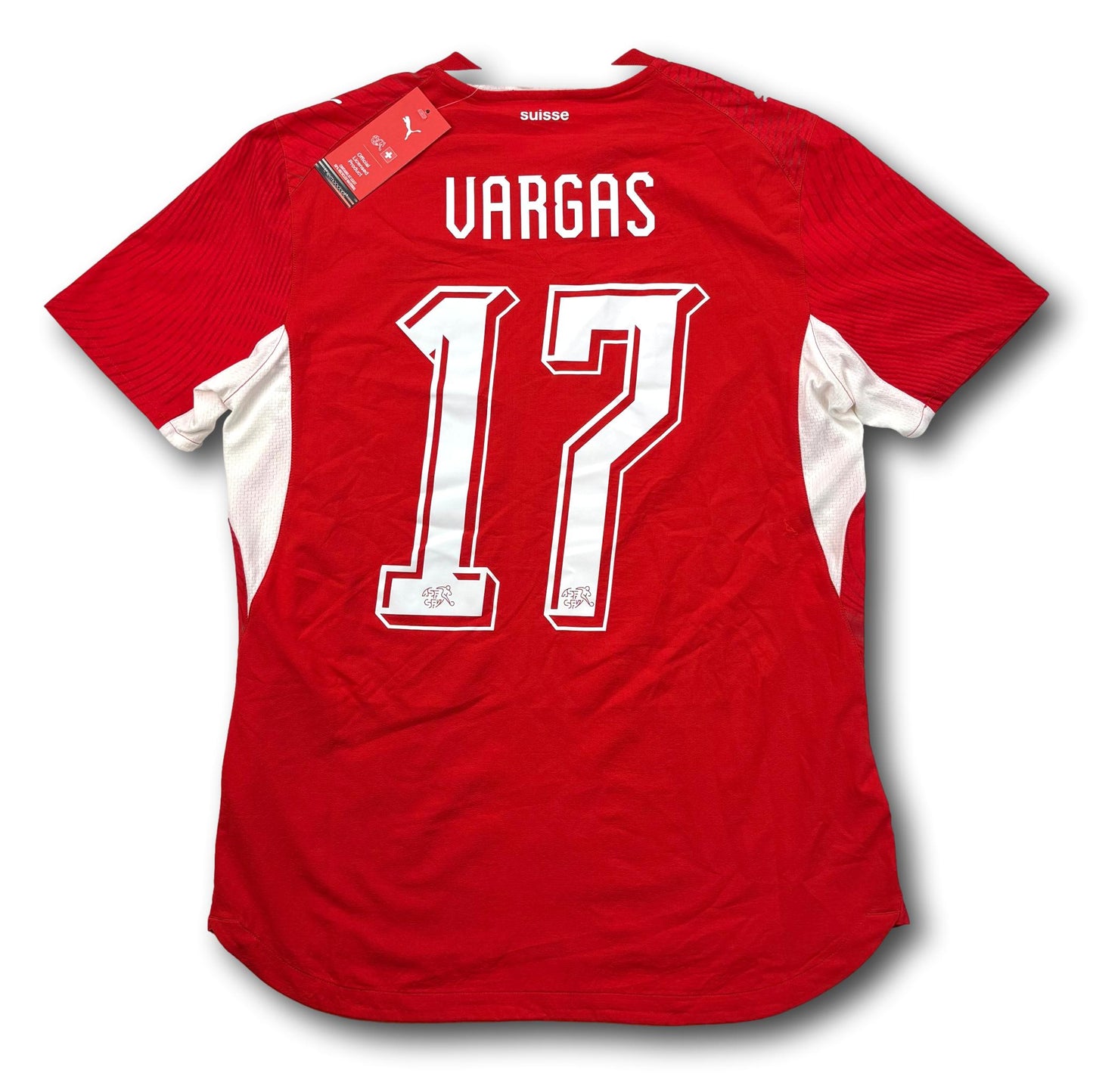 Suisse - 2026 - Authentique - Domicile - S - Puma - Vargas #17