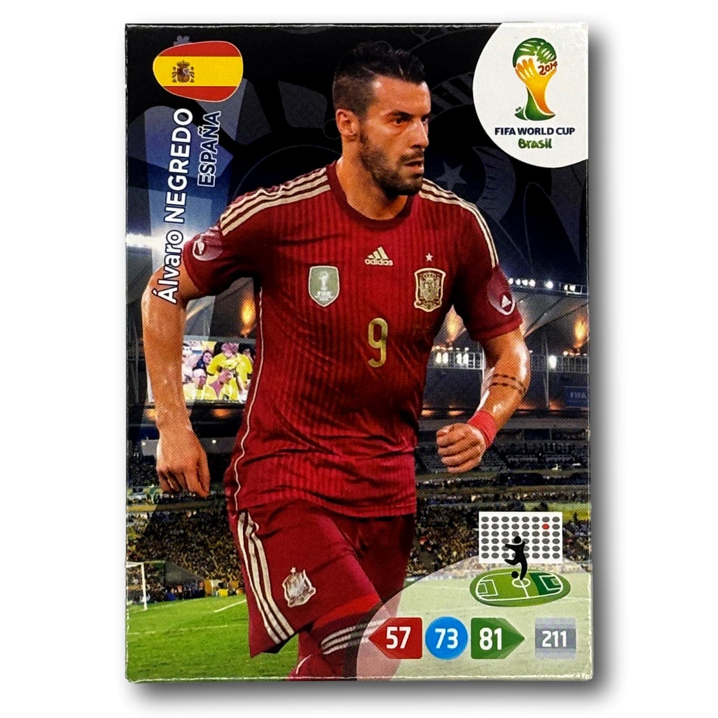 Adrenalyn FIFA World Cup 2014 - Alvaro Negredo