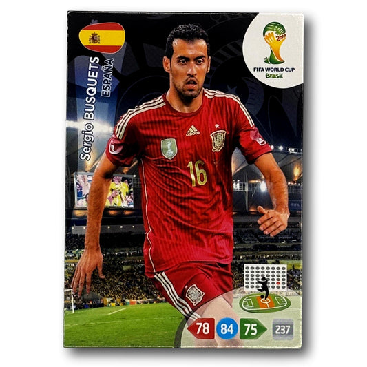 Adrenalyn Coupe du Monde de la FIFA 2014 - Sergio Busquets