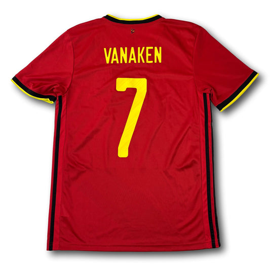 Belgium - 2020-21 - Home - M - adidas - Vanaken #7