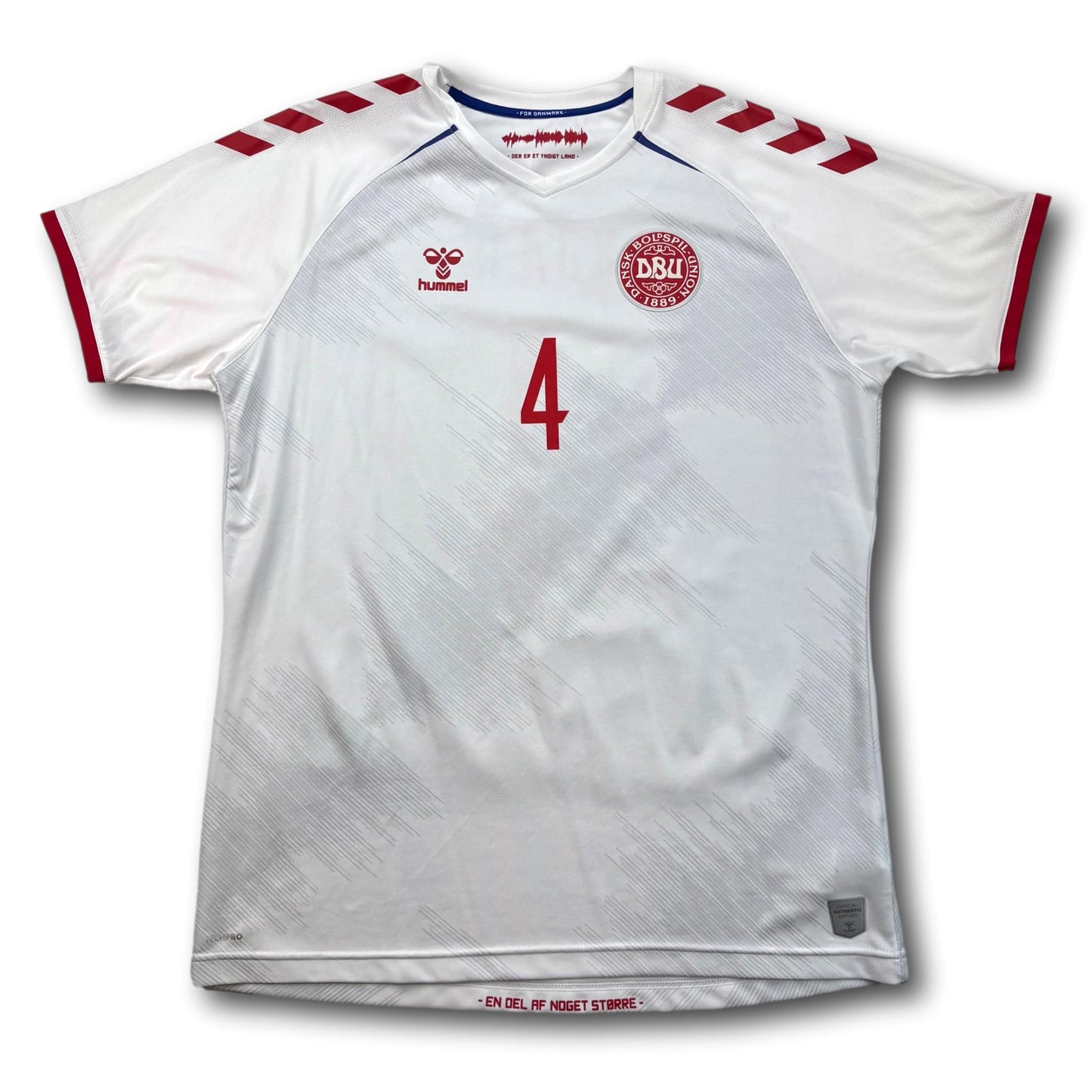 Denmark - 2020-21 - Away - XXL - Hummel - Kjær #4
