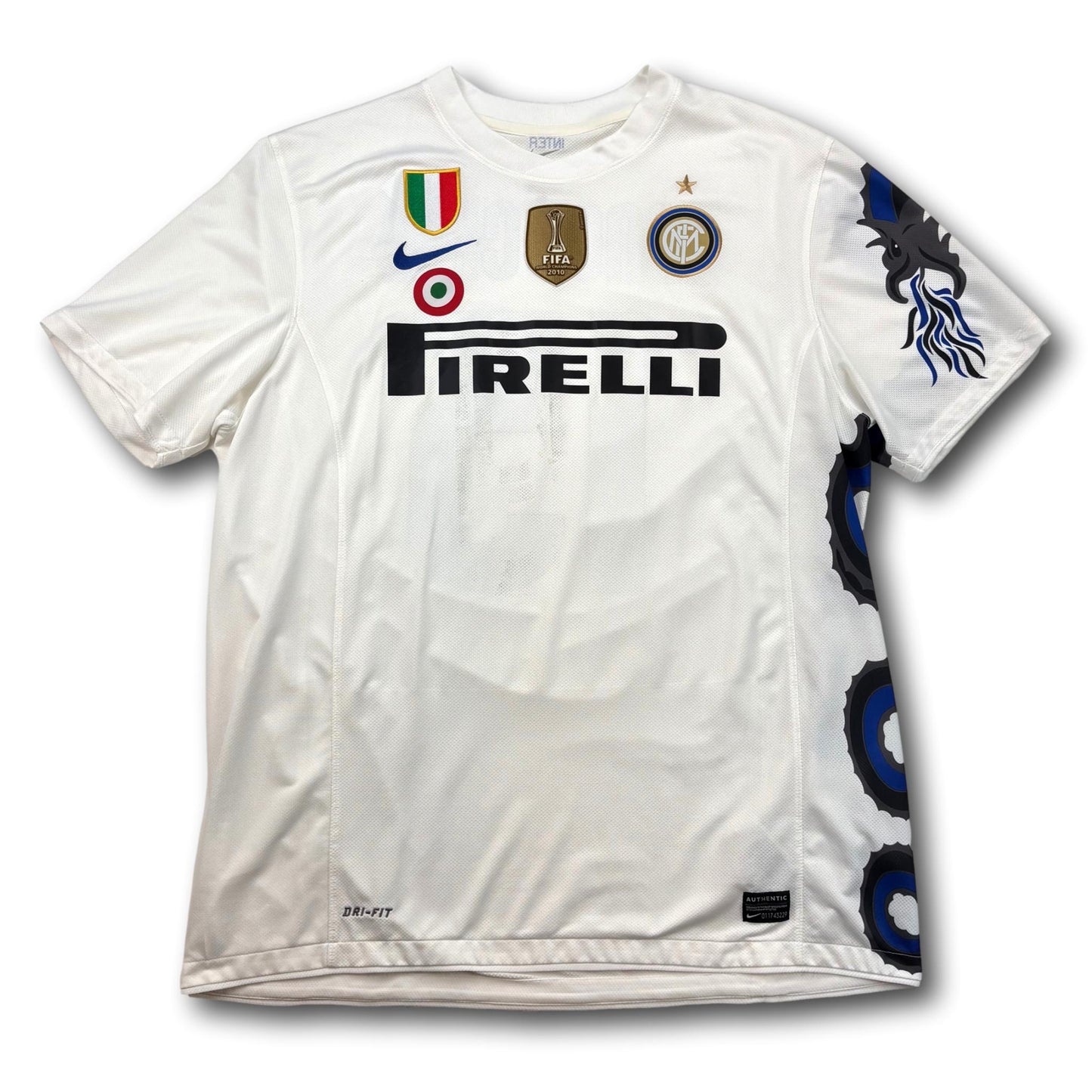 Inter Mailand - 2010-11 - Auswärts - XL - Nike - Ranocchia #15