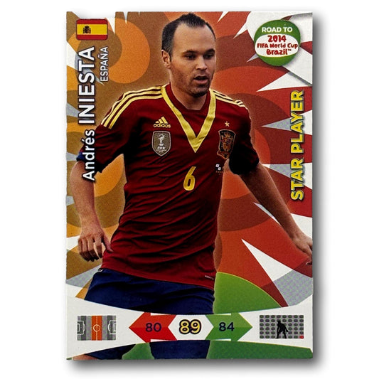 Adrenalyn Road to World Cup 2014 - Andrés Iniesta