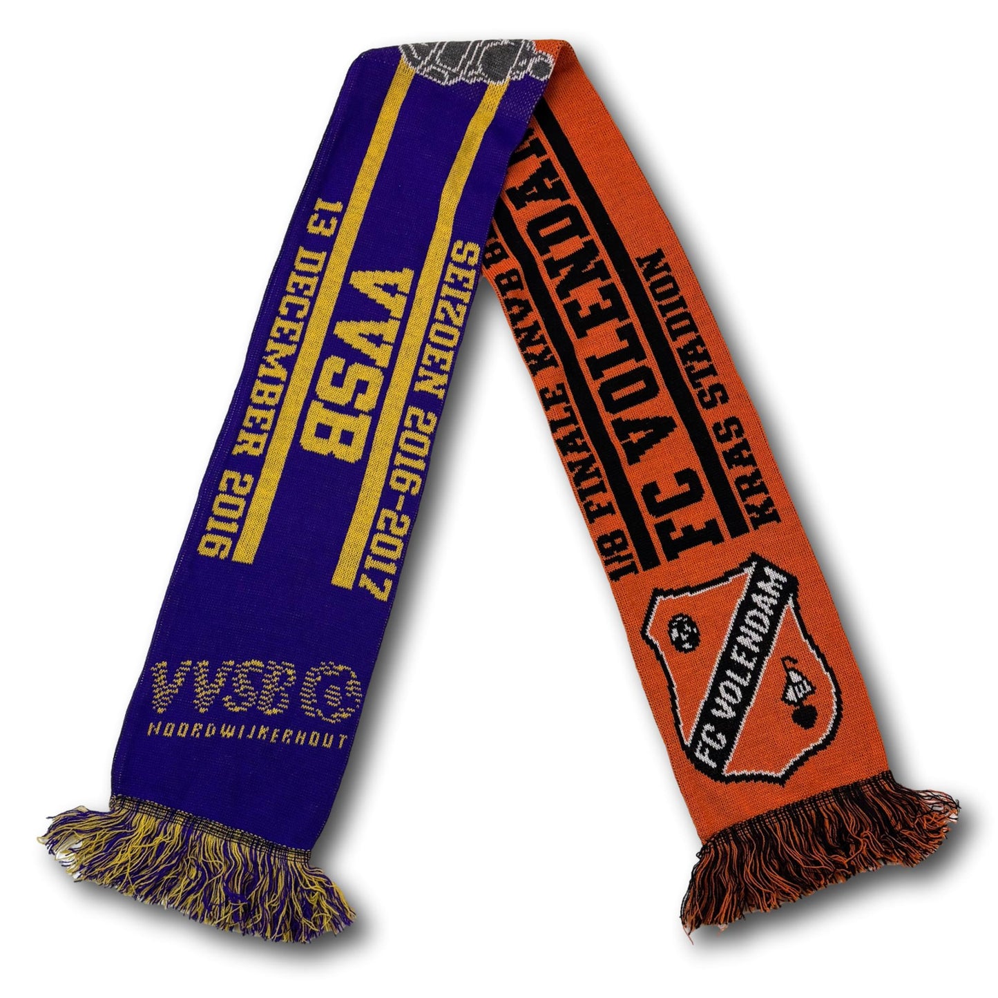 FC Volendam / VVSB - huitièmes de finale KNVB Beker 2016 - écharpe de supporters