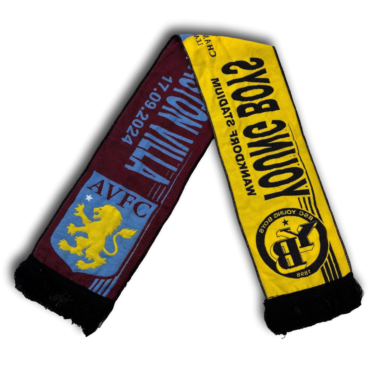 Aston Villa / BSC Young Boys - Champions League 2024 - fan scarf