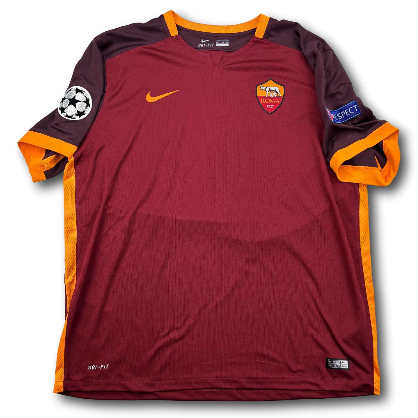 AS Roma - 2015-16 - Heim - XXL - Nike - Totti #10