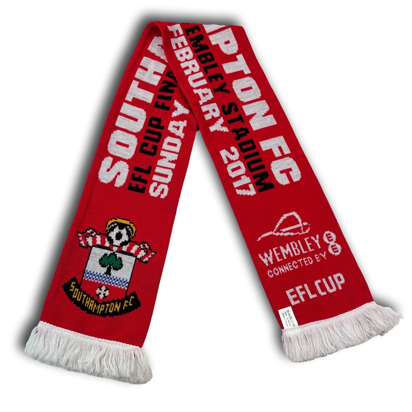 Southampton FC - EFL Cup Final 2017 - Supporter's Scarf