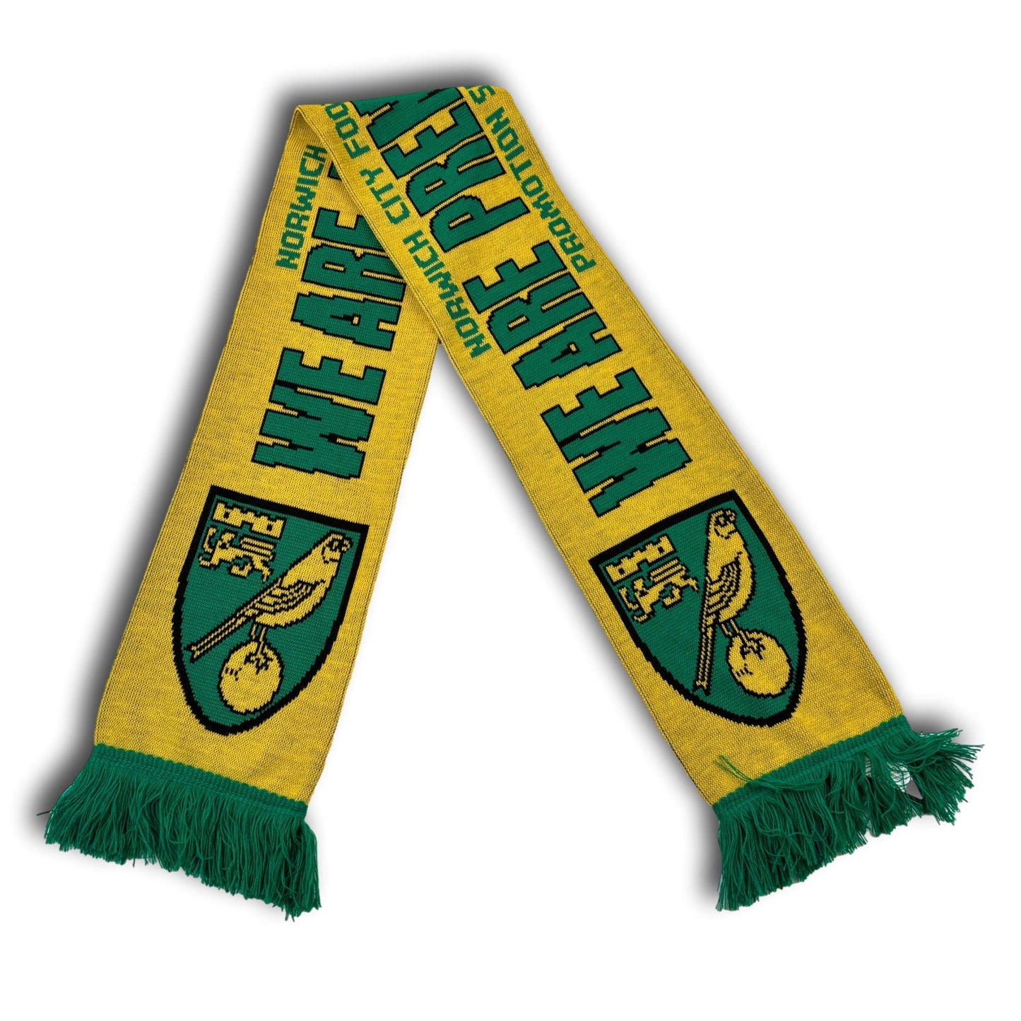 Norwich City fan scarf