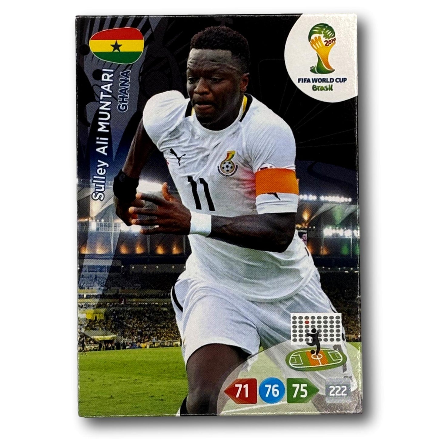 Adrenalyn FIFA World Cup 2014 - Sulley Ali Muntari