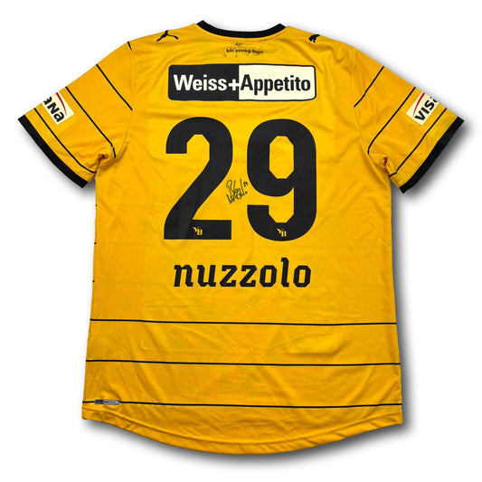 BSC Young Boys - 2011-12 - Home - XL - Puma - Nuzzolo #29 - signed