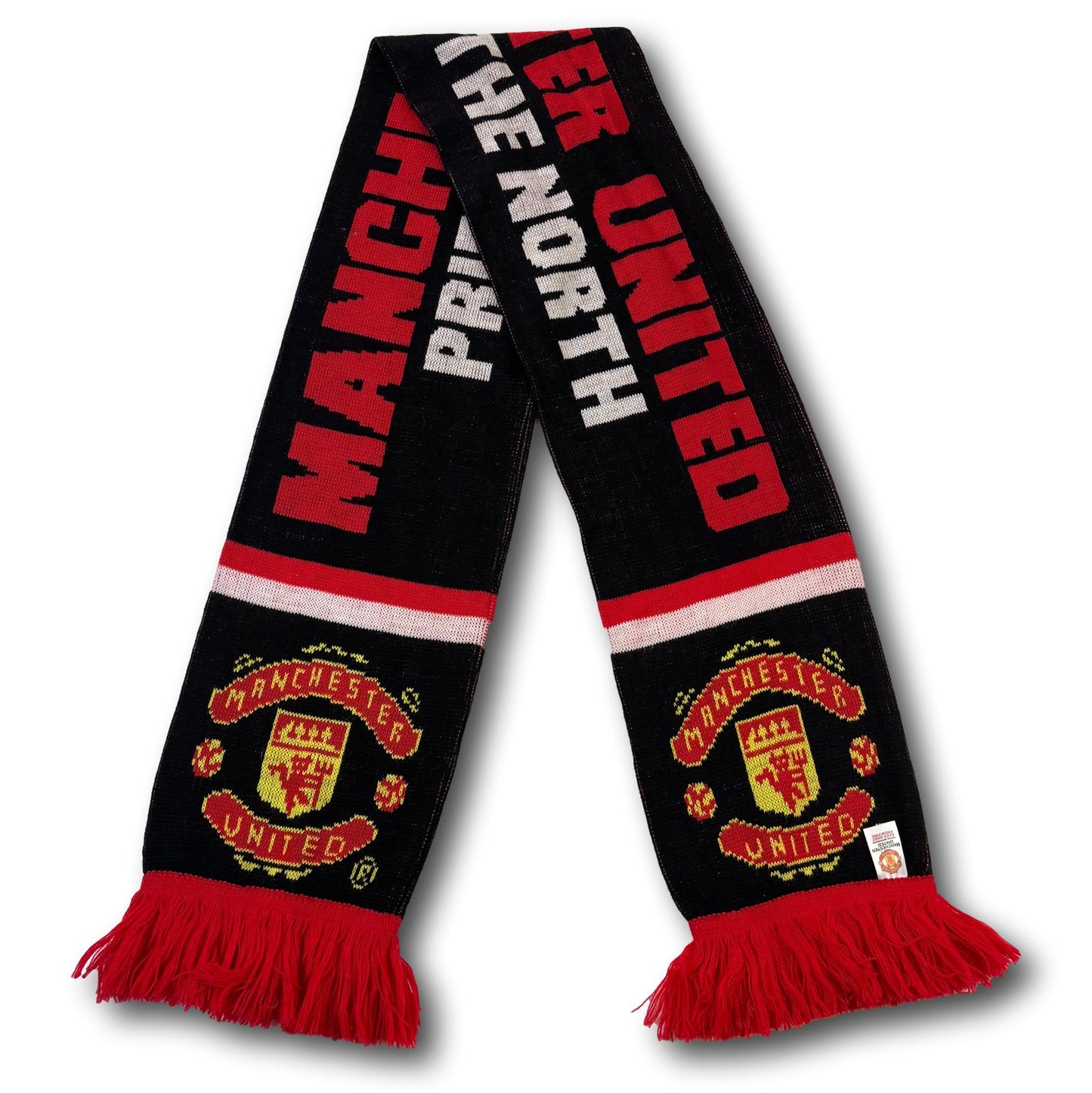 Manchester United fan scarf