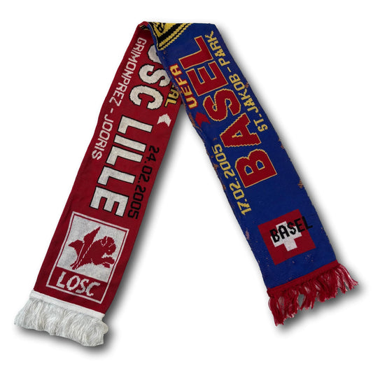 FC Basel / LOSC Lille - UEFA Pokalspiel 2005 - Fanschal