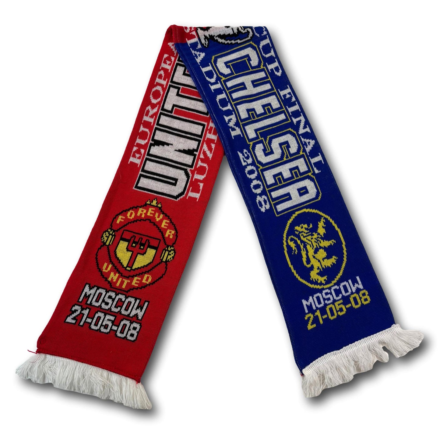 Manchester United v Chelsea FC - UEFA Champions League Final 2008 - Supporter's scarf