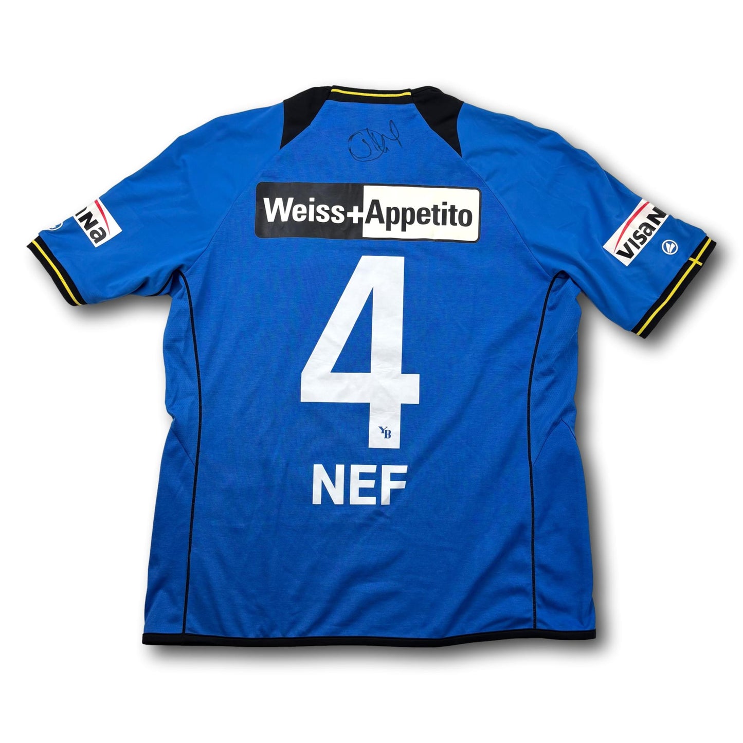 BSC Young Boys - 2012-13 - Away - L - Jako - Nef #4 - signed