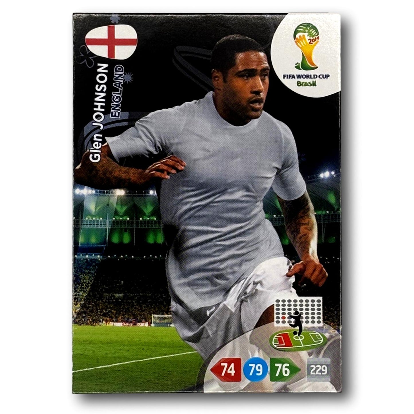 Adrenalyn FIFA World Cup 2014 - Glen Johnson