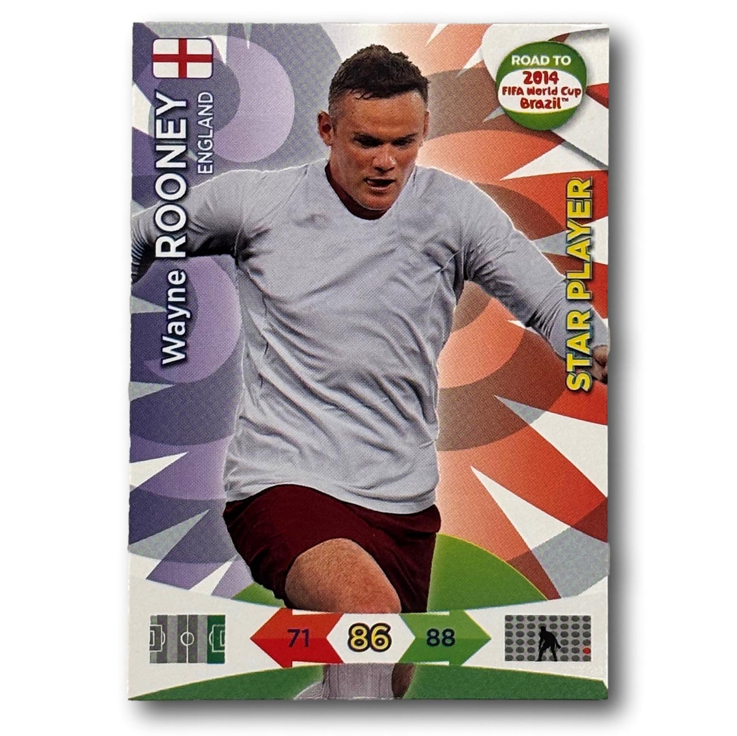 Adrenalyn Road to World Cup 2014 - Star Player - Wayne Rooney